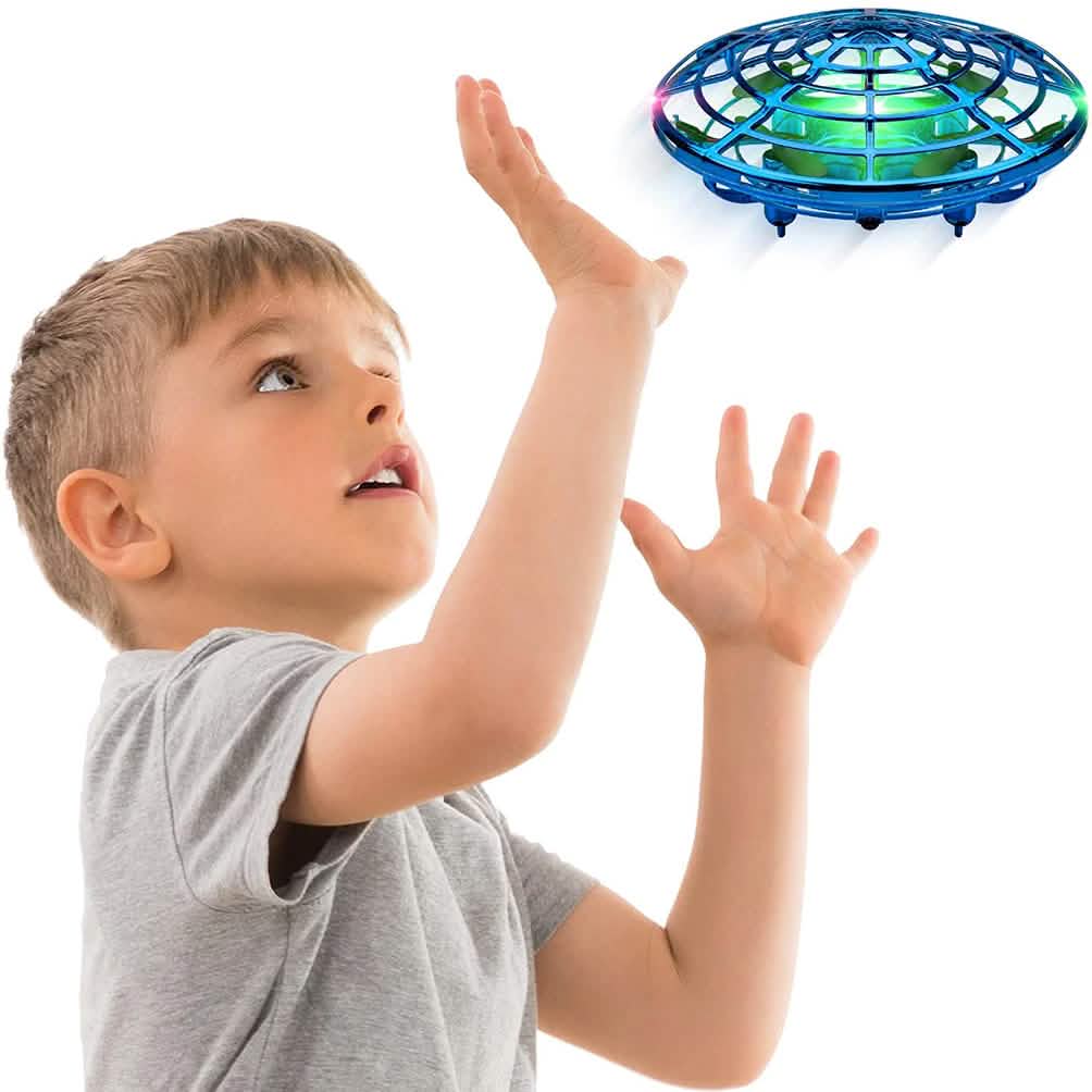 Hand Operated Flying Drone Scoot Hands Free