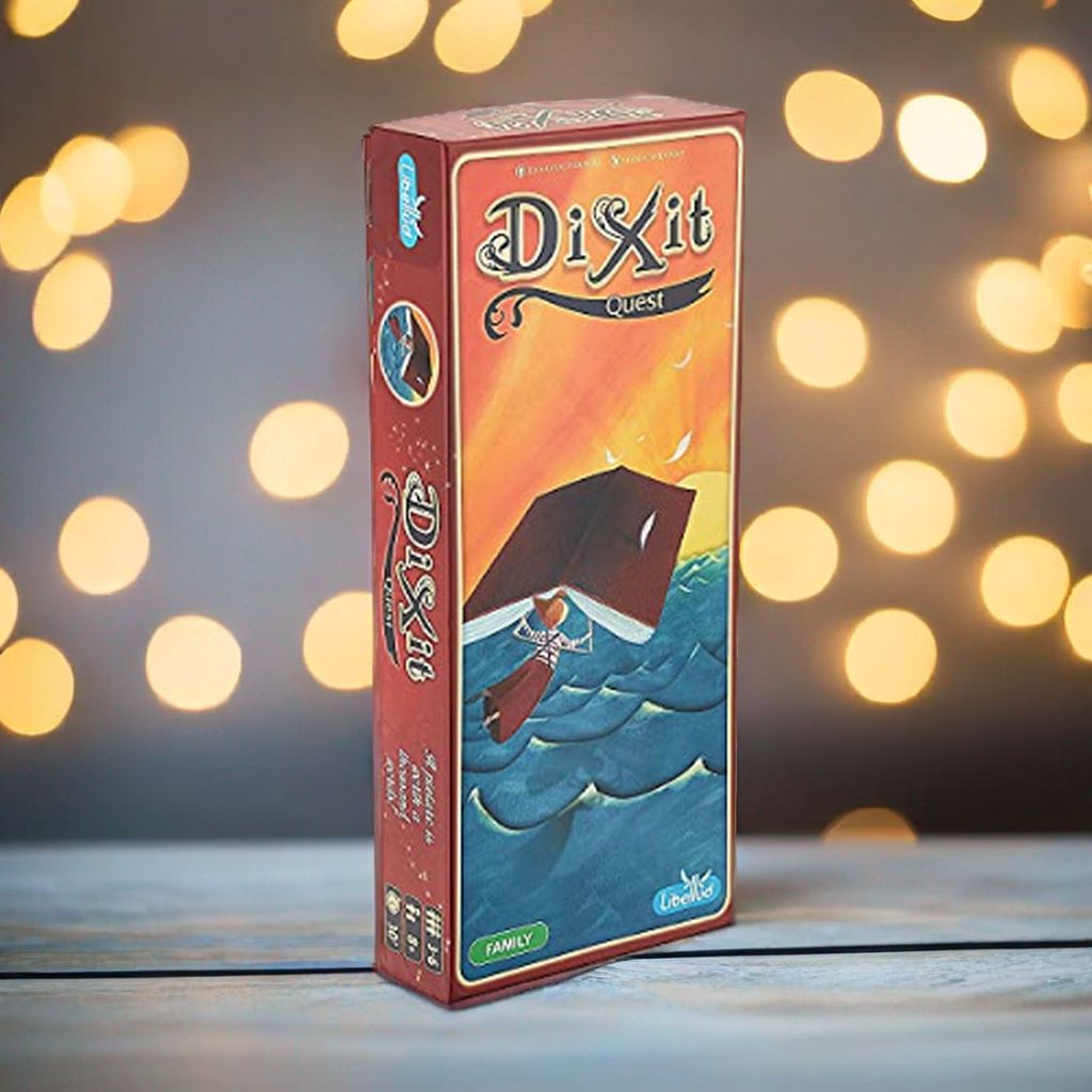 Dixit Quest Board Game EXPANSION | Storytelling Game for Kids and Adults | Fun Family Board Game | Creative Kids Game | Ages 8 and up | 3-6 Players | Average Playtime 30 Minutes | Made by Libellud
