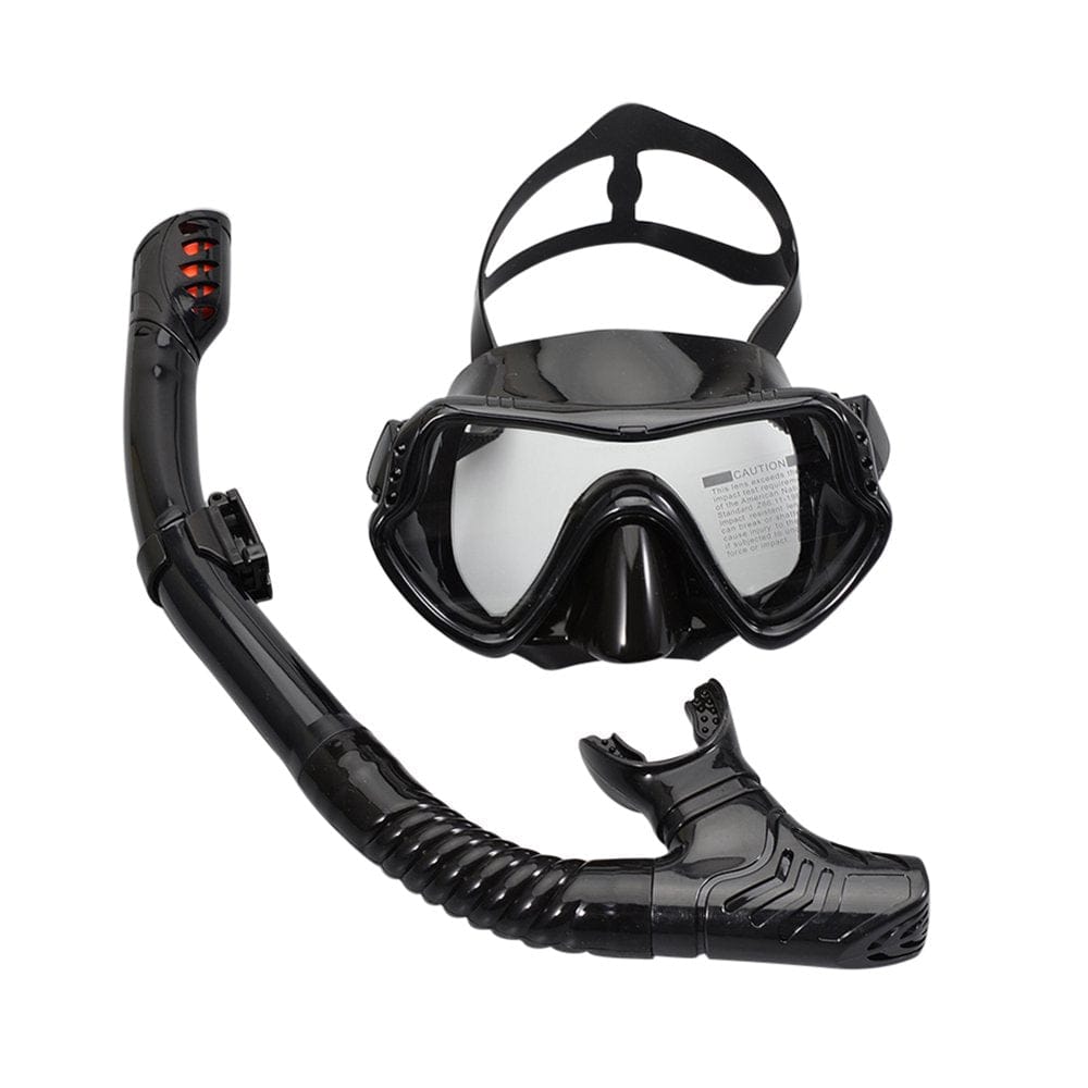 Jocestyle Diving Goggles Snorkel Set for Adults, Anti-Fog Full Face Silicone Diving Mask with Dry Snorkel