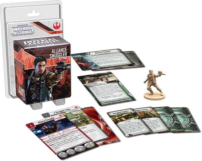 Fantasy Flight Games - Star Wars - Imperial Assault: Alliance Smuggler Ally Pack