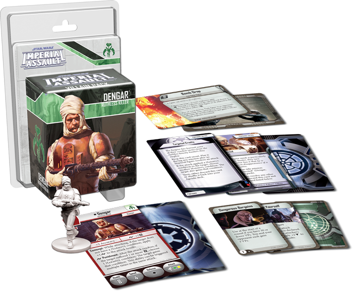 Fantasy Flight Games - Star Wars - Imperial Assault: Dengar Villain Pack