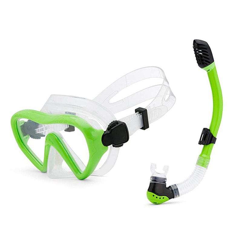 Left Wind Kids Diving Goggle Mask Breathing Tube Shockproof Anti-Fog Swimming Glasses Band Snorkeling Underwater Accessories Set