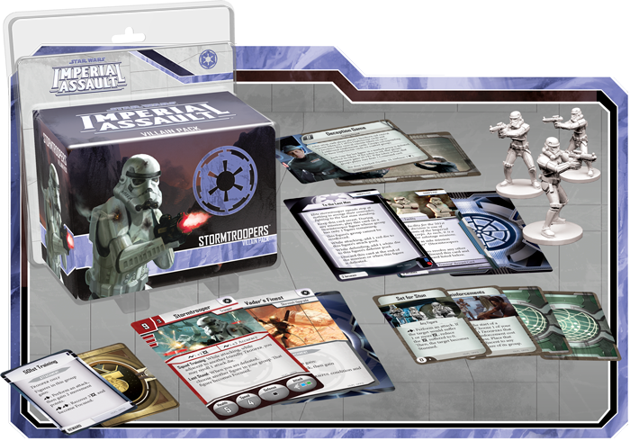 Fantasy Flight Games - Star Wars - Imperial Assault: Stormtroopers Villain Pack
