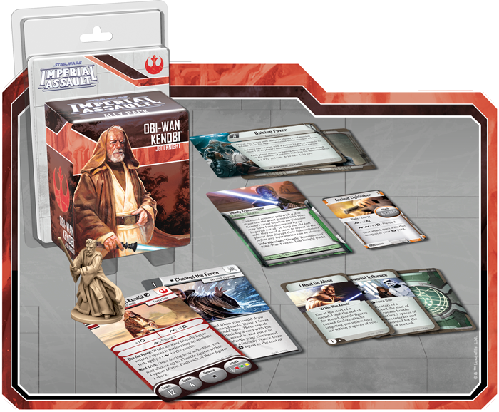 Fantasy Flight Games - Star Wars - Imperial Assault: Obi-Wan Kenobi Ally Pack