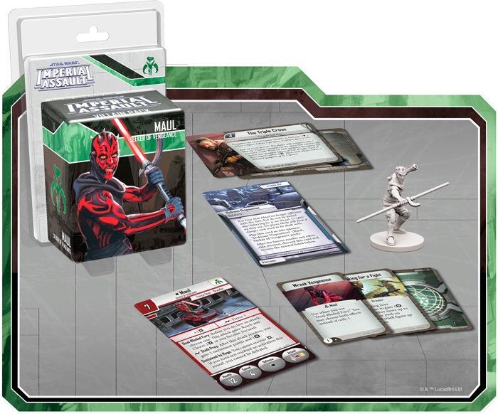 Fantasy Flight Games - Star Wars - Imperial Assault: Maul Villain Pack