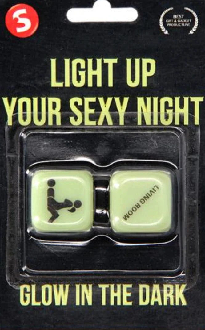 Light Up Your Sexy Night glow-in-the-dark dice game